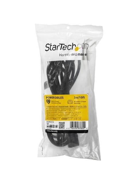 CABLE DE ALIMENTACION STARTECH 3M TIPO HOSPITAL PXTMG10110 - Imagen 5