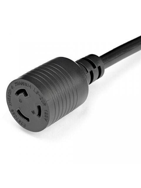 STARTECH CABLE DE PODER NEMA L5-20P MACHO - NEMA L5-20R HEMBRA 90CM NEGRO - Imagen 2