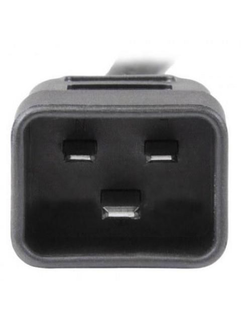 STARTECH CABLE DE PODER C20 ACOPLADOR MACHO - C19 ACOPLADOR HEMBRA 1.8 METROS NEGRO - Imagen 3