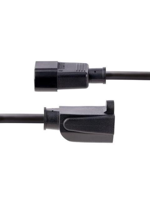 CABLE DE PODER STARTECH 1M C14 MACHO - NEMA 5-1R 125V NEGRO 1415R-3F-POWER-CORD - Imagen 3