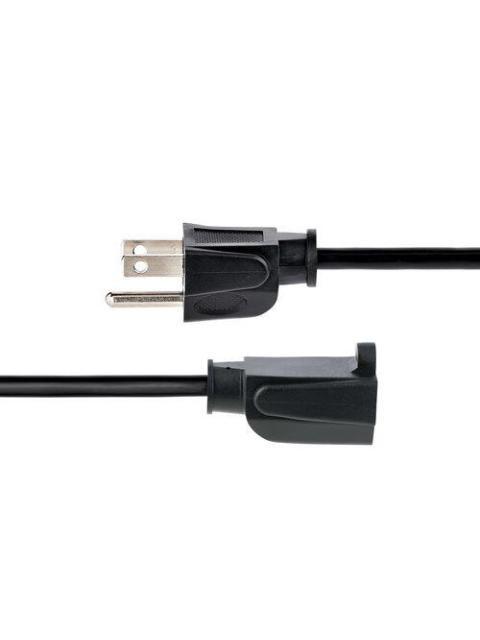 STARTECH  CABLE DE PODER NEMA 5-15R MACHO - NEMA 5-15P HEMBRA 4.5 METROS NEGRO - Imagen 2