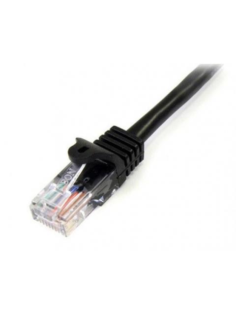 STARTECH CABLE PATCH CAT5E UTP SIN ENGANCHES RJ-45 MACHO - RJ-45 MACHO 5 METROS NEGRO - Imagen 2