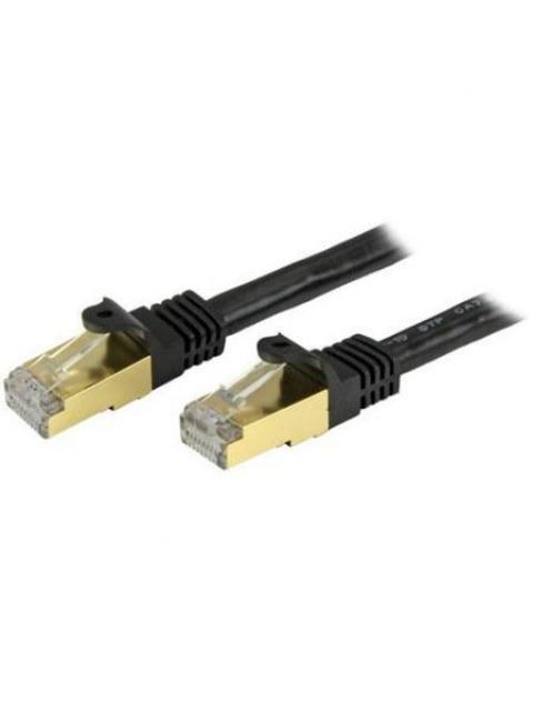 STARTECH CABLE PATCH CAT6A STP BLINDADO SIN ENGANCHES RJ-45 MACHO - RJ-45 MACHO 3 METROS NEGRO - Imagen 2
