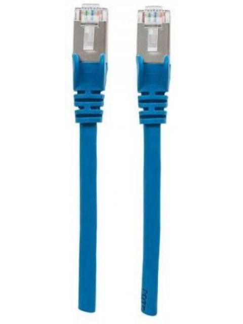 INTELLINET CABLE PATCH CAT6A STP RJ-45 MACHO - RJ-45 MACHO 2 METROS AZUL - Imagen 2