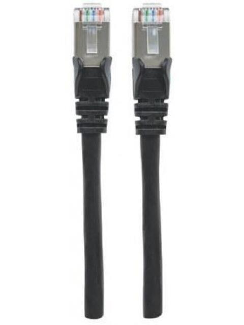 INTELLINET CABLE PATCH CAT6A STP RJ-45 MACHO - RJ-45 MACHO 7.5 METROS NEGRO
