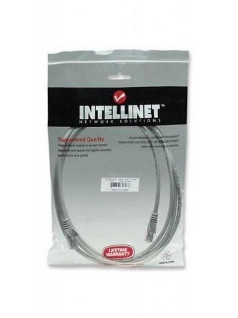 INTELLINET CABLE PATCH CAT5E UTP 100% COBRE RJ-45 MACHO - RJ-45 MACHO 7.6 METROS GRIS - Imagen 5