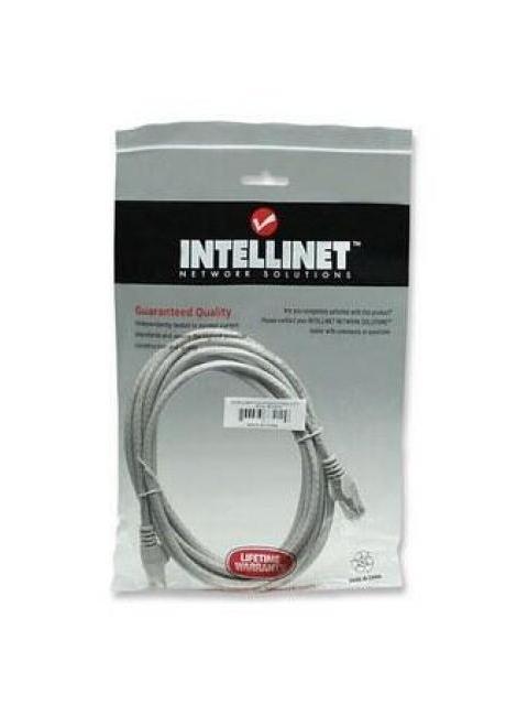 INTELLINET CABLE PATCH CAT6 UTP RJ-45 MACHO - RJ-45 MACHO 2 METROS GRIS - Imagen 3