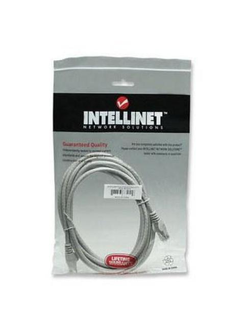 INTELLINET CABLE PATCH CAT6 UTP RJ-45 MACHO - RJ-45 MACHO 1.5 METROS GRIS - Imagen 5