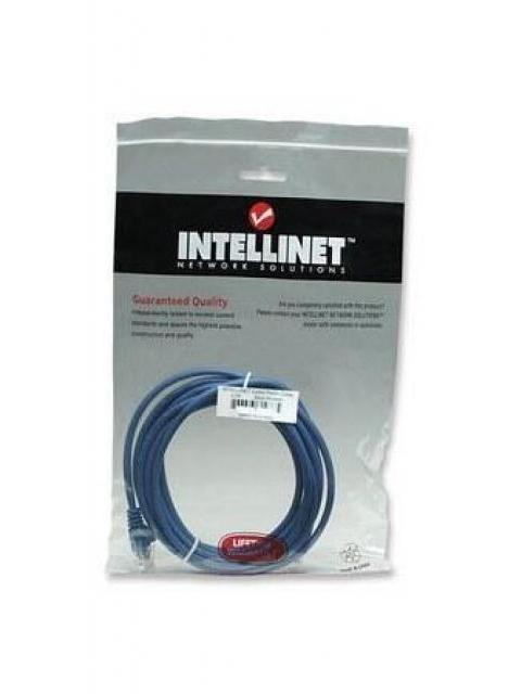 INTELLINET CABLE PATCH CAT6 UTP RJ-45 MACHO - RJ-45 MACHO 2 METROS AZUL - Imagen 4