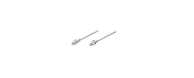 INTELLINET CABLE PATCH CAT5E UTP 100% COBRE RJ-45 MACHO - RJ-45 MACHO 2 METROS GRIS - Imagen 3