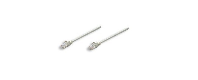 INTELLINET CABLE PATCH CAT5E UTP 100% COBRE RJ-45 MACHO - RJ-45 MACHO 1 METRO GRIS