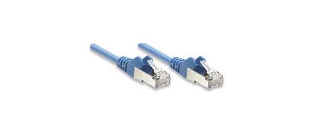 INTELLINET CABLE PATCH CAT6 UTP RJ-45 MACHO - RJ-45 MACHO 2 METROS AZUL - Imagen 2
