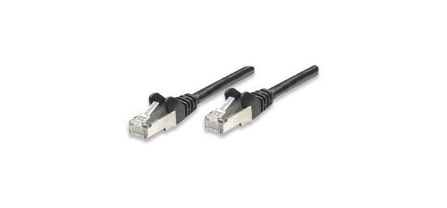 INTELLINET CABLE PATCH CAT6 UTP 100% COBRE RJ-45 MACHO - RJ-45 MACHO 3 METROS NEGRO - Imagen 2