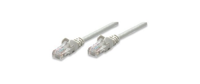 INTELLINET CABLE PATCH CAT6 UTP 100% COBRE RJ-45 MACHO - RJ-45 MACHO 7.6 METROS GRIS