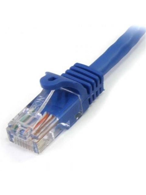 STARTECH CABLE PATCH CAT5E UTP SIN ENGANCHES RJ-45 MACHO - RJ-45 MACHO 3 METROS AZUL - Imagen 3