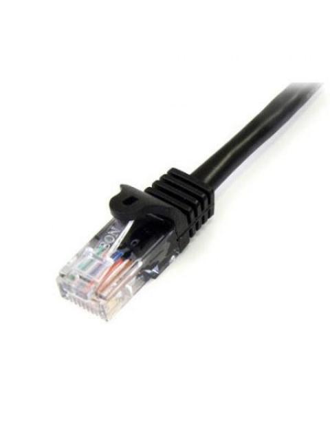STARTECH CABLE PATCH CAT5 UTP SIN ENGANCHES RJ-45 MACHO - RJ-45 MACHO 50CM NEGRO - Imagen 3