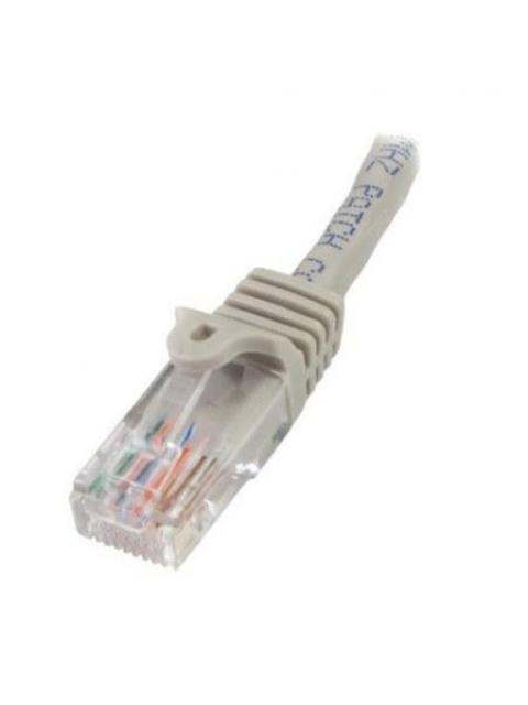 STARTECH CABLE PATCH CAT5 UTP SIN ENGANCHES RJ-45 MACHO - RJ-45 MACHO 50CM GRIS - Imagen 3