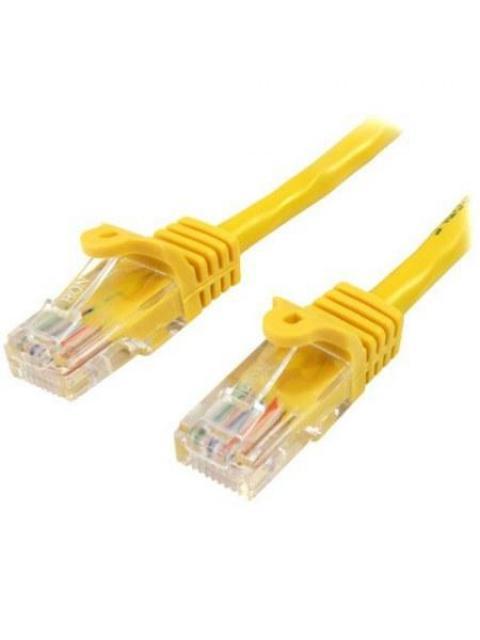 STARTECH CABLE PATCH CAT5 UTP SIN ENGANCHES RJ-45 MACHO - RJ-45 MACHO 5 METROS AMARILLO - Imagen 2