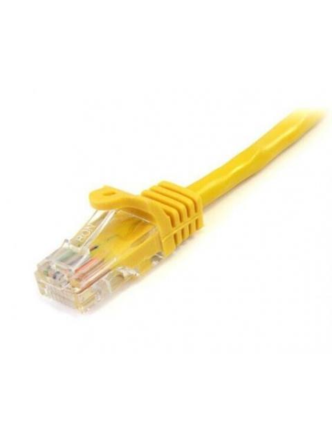 STARTECH CABLE PATCH CAT5E UTP SIN ENGANCHES RJ-45 MACHO - RJ-45 MACHO 1 METRO AMARILLO
