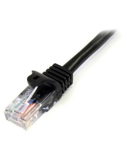 STARTECH CABLE PATCH CAT5E UTP SIN ENGANCHES RJ-45 MACHO - RJ-45 MACHO 1 METRO NEGRO - Imagen 3