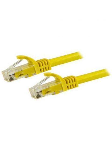 STARTECH CABLE PATCH CAT6 UTP SIN ENGANCHES RJ-45 MACHO - RJ-45 MACHO 30CM AMARILLO - Imagen 2