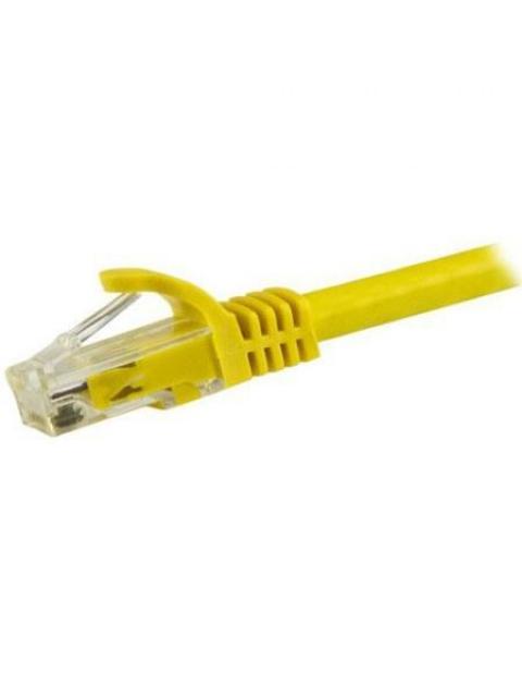 STARTECH CABLE PATCH CAT6 UTP SIN ENGANCHES RJ-45 MACHO - RJ-45 MACHO 30CM AMARILLO - Imagen 3
