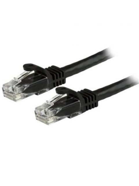 STARTECH  CABLE PATCH CAT6 STP SIN ENGANCHES RJ-45 MACHO - RJ-45 MACHO 15.2CM NEGRO - Imagen 2