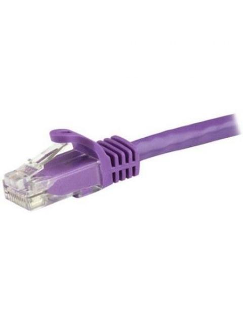 STARTECH CABLE PATCH CAT6 UTP SIN ENGANCHES RJ-45 MACHO - RJ-45 MACHO 1 METRO PURPURA