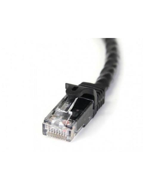 STARTECH CABLE PATCH CAT6 UTP SIN ENGANCHES RJ-45 MACHO - RJ-45 MACHO 3 METROS NEGRO - Imagen 3