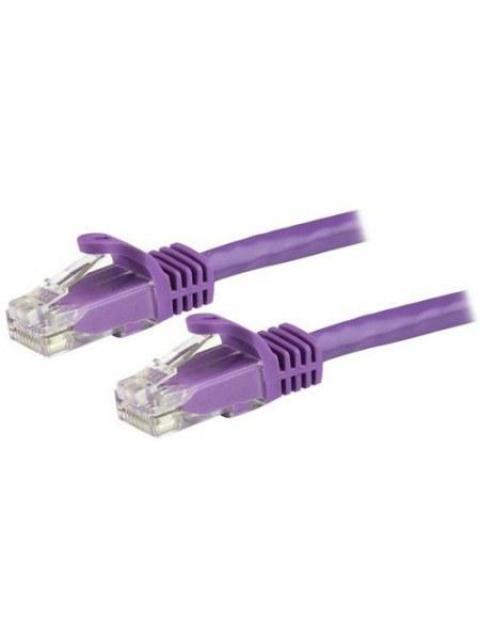 STARTECH CABLE PATCH CAT6 UTP SIN ENGANCHES RJ-45 MACHO - RJ-45 MACHO 3 METROS PURPURA - Imagen 2