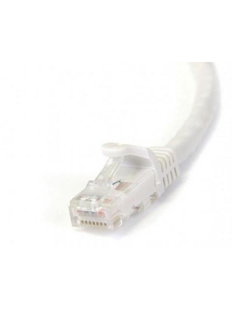 STARTECH CABLE PATCH CAT6 UTP SIN ENGANCHES RJ-45 MACHO - RJ-45 MACHO 5 METROS BLANCO - Imagen 3