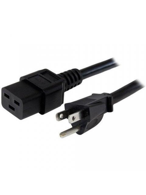 STARTECH CABLE DE PODER NEMA 5-15P MACHO - C19 HEMBRA 90CM NEGRO - Imagen 2