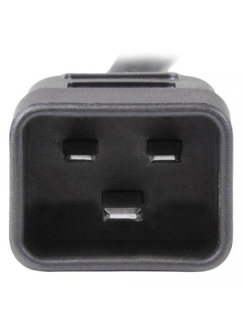 CABLE ALIMENTACION STARTECH PXTC13C20146 C13 A C20 M-H 1 8 M NEGRO 15A - Imagen 3
