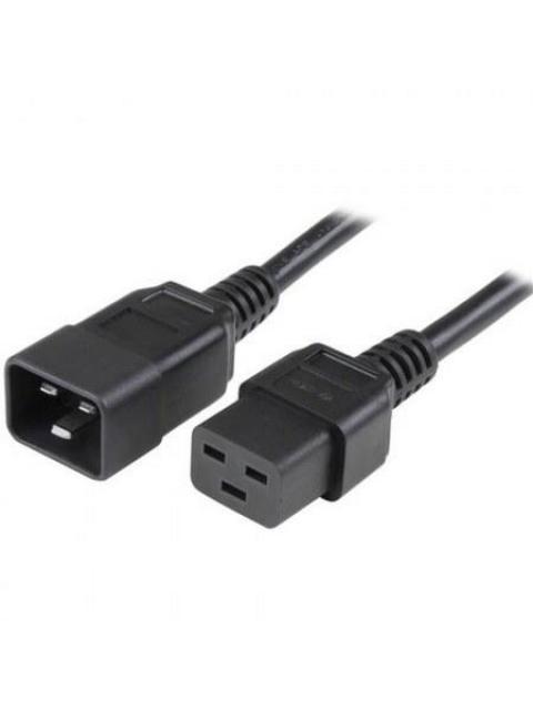 STARTECH  CABLE DE PODER C19 MACHO - C20 HEMBRA 3 METROS NEGRO - Imagen 2