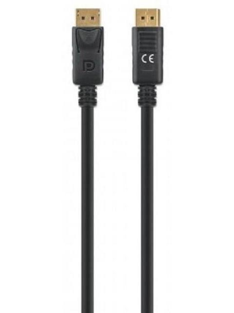 MANHATTAN CABLE DISPLAYPORT 1.4 MACHO - DISPLAYPORT 1.4 MACHO 8K 60HZ 1 METRO NEGRO - Imagen 2