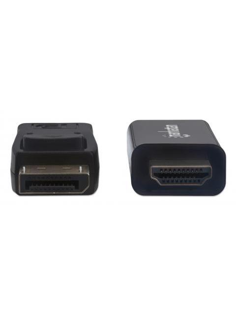 MANHATTAN CABLE DISPLAYPORT 1.1 MACHO - HDMI MACHO 1080P 1.8 METROS NEGRO - Imagen 2