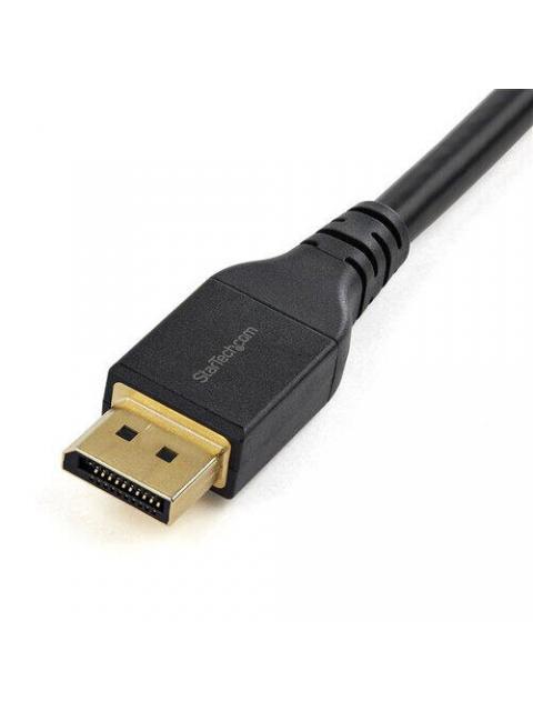 STARTECH CABLE DISPLAYPORT CON CERTIFICACION VESA DISPLAYPORT 1.4 MACHO - DISPLAYPORT 1.4 MACHO 8K 60HZ 4 METROS NEGRO - Imagen 2