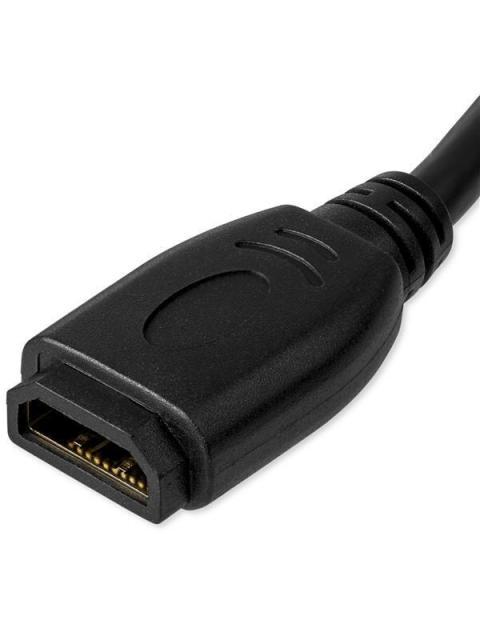 CABLE EXTENSION HDMI STARTECH 2.0 15CM 4K 60HZ HD2MF6INL - Imagen 4
