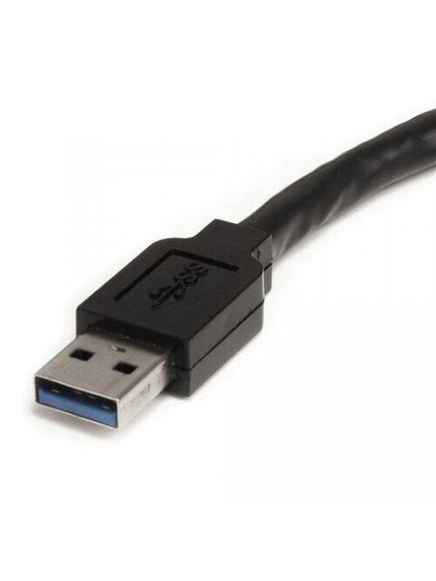 STARTECH  CABLE USB MACHO - USB HEMBRA 10 METROS NEGRO - Imagen 3