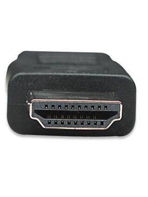 MANHATTAN CABLE HDMI DE ALTA VELOCIDAD MINI HDMI MACHO - HDMI MACHO 4K 1.8 METROS NEGRO - Imagen 3