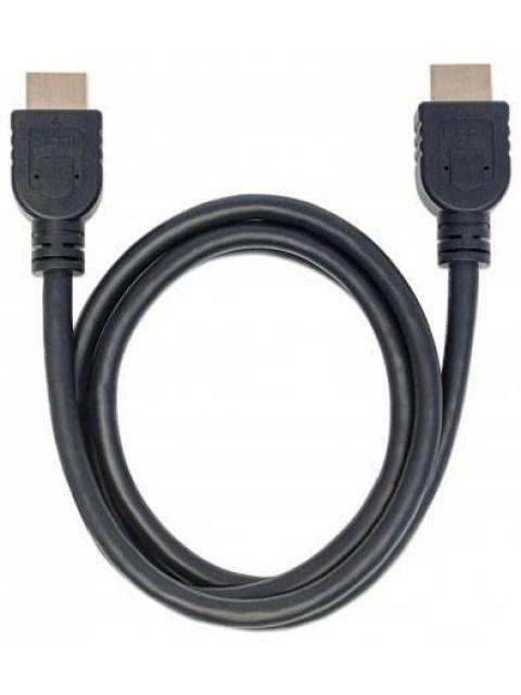 MANHATTAN CABLE HDMI MACHO - HDMI MACHO 4K 60HZ 1 METRO NEGRO - Imagen 2