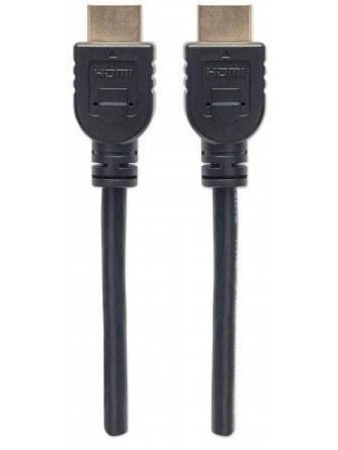 MANHATTAN CABLE HDMI MACHO - HDMI MACHO 4K 60HZ 2 METROS NEGRO - Imagen 4