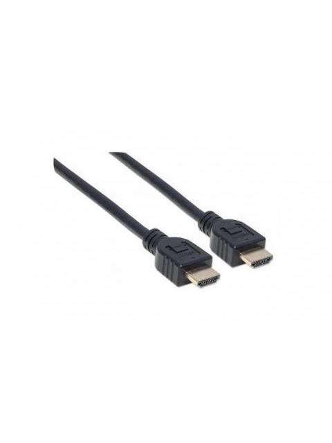 MANHATTAN CABLE HDMI MACHO - HDMI MACHO 4K 60HZ 5 METROS NEGRO - Imagen 2