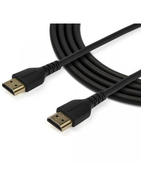 STARTECH CABLE HDMI CERTIFICADO PREMIUM CON ETHERNET HDMI 2.0 MACHO - HDMI 2.0 MACHO 4K 60HZ 2 METROS NEGRO