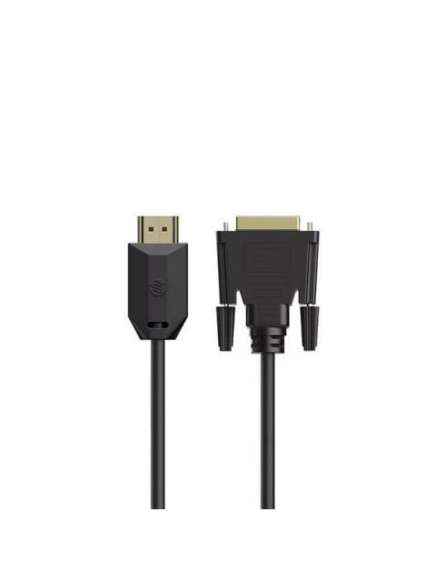 CABLE HP HDMI A DVI DHCHD051M