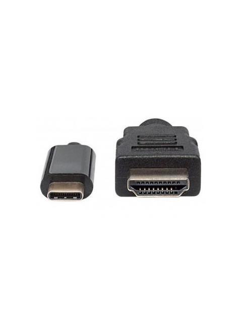 MANHATTAN CABLE USB C MACHO - HDMI MACHO 1 METRO NEGRO - Imagen 2