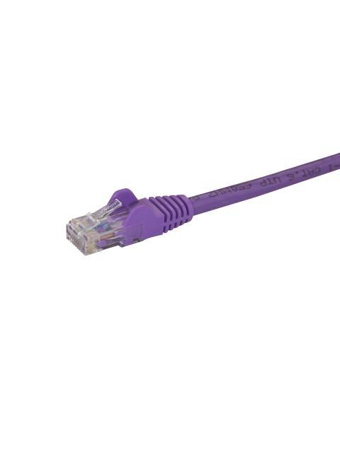 CABLE PATCH STARTECH DE 15CM PURPURA CAT6 6 ETHERNET N6PATCH6INPL - Imagen 4