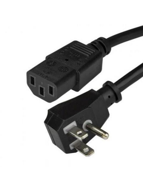 STARTECH CABLE DE PODER NEMA 5-15P MACHO - C13 COUPLER HEMBRA 4.6 METROS NEGRO - Imagen 2