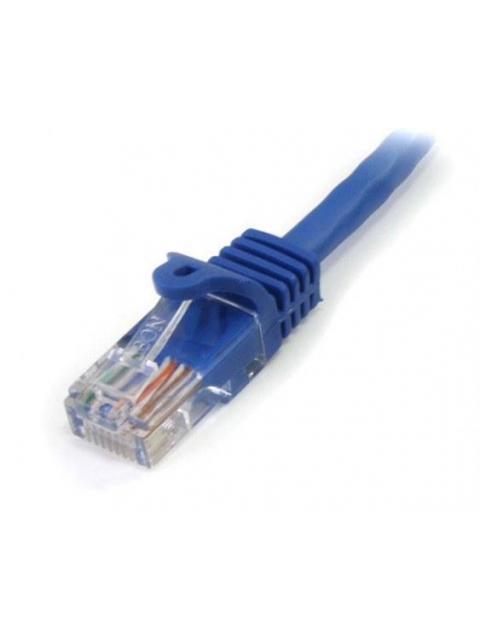 STARTECH CABLE PATCH CAT5E UTP SIN ENGANCHES RJ-45 MACHO - RJ-45 MACHO 5 METROS AZUL - Imagen 3