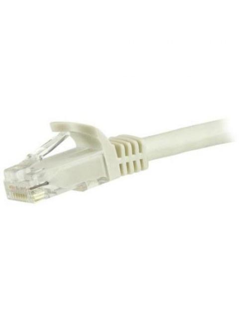 STARTECH CABLE PATCH CAT6 UTP SIN ENGANCHES RJ-45 MACHO - RJ-45 MACHO 30CM BLANCO - Imagen 3